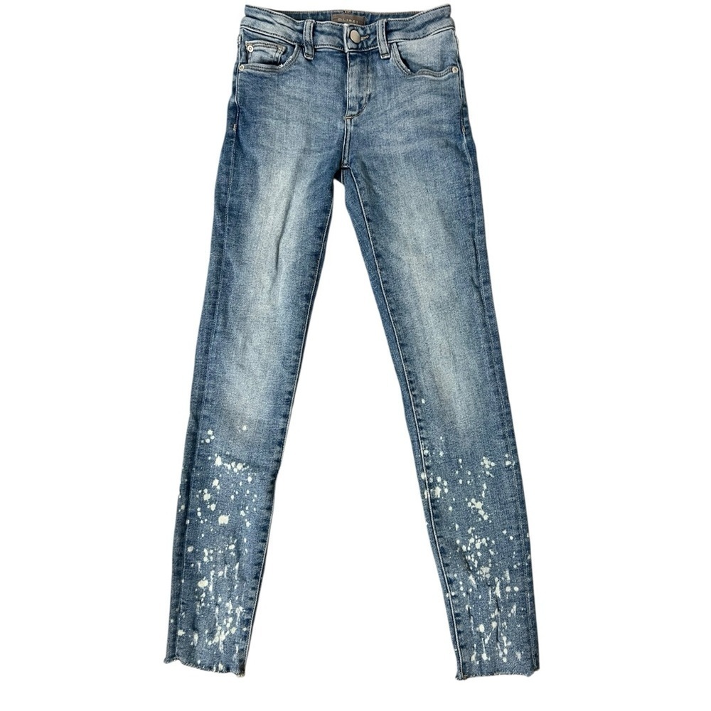 DL1961 Blue Chloe Skinny Jeans Distressed Style - Size 10